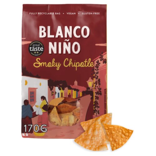 Blanco Nino Smoky Chipotle Tortilla Chips