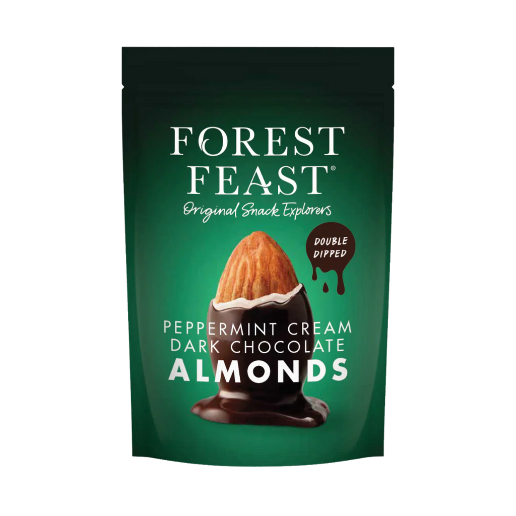 Forest Feast Peppermint Cream Dark Chocolate Almonds