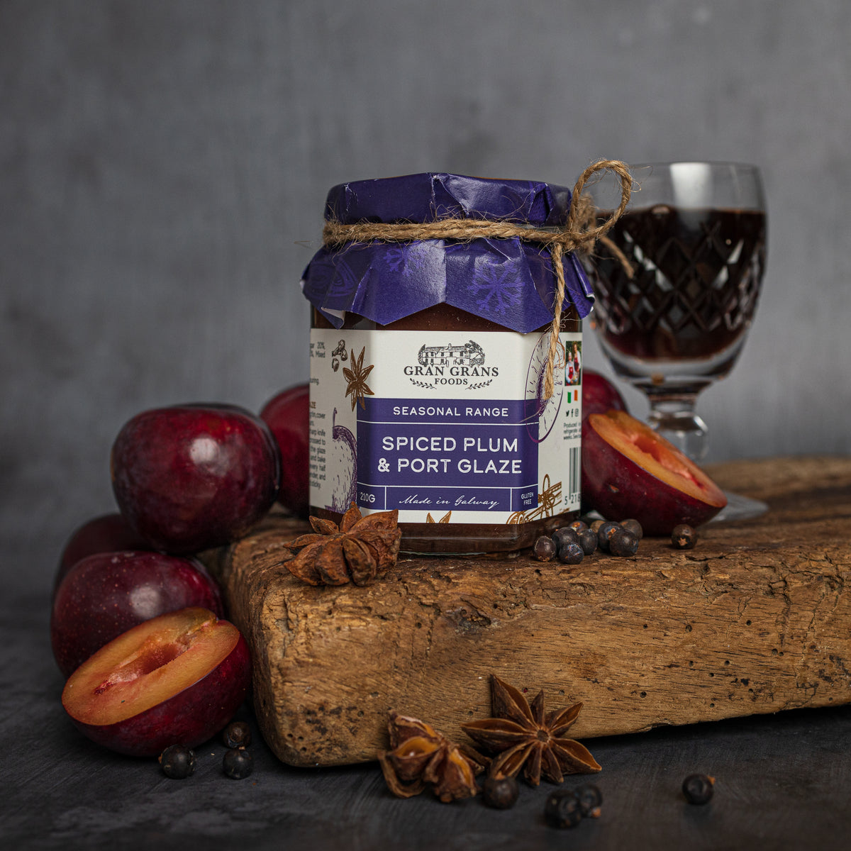 Spiced Plum & Port Glaze