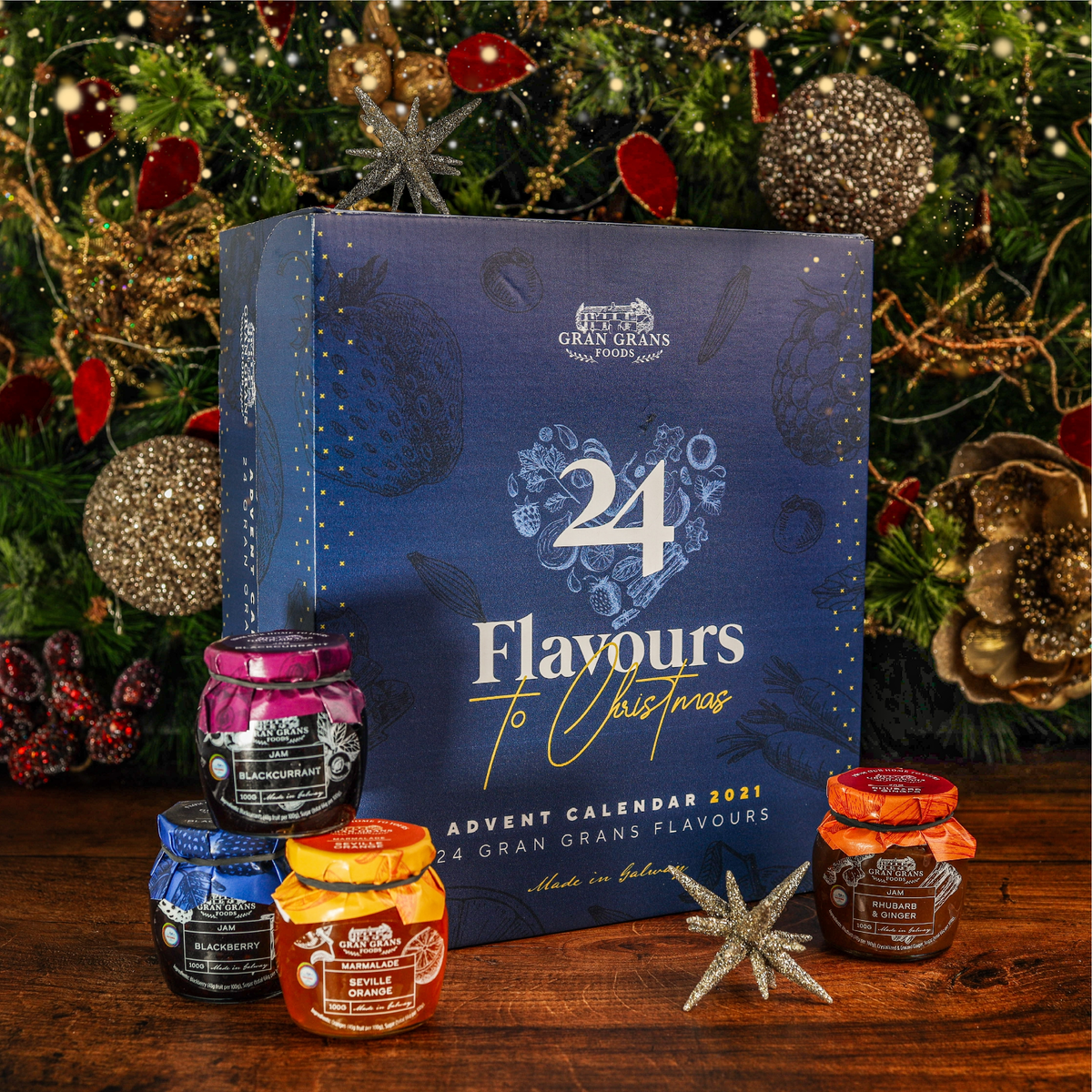 Our Advent Calendar. 24 Days of Handmade Galway Flavours.