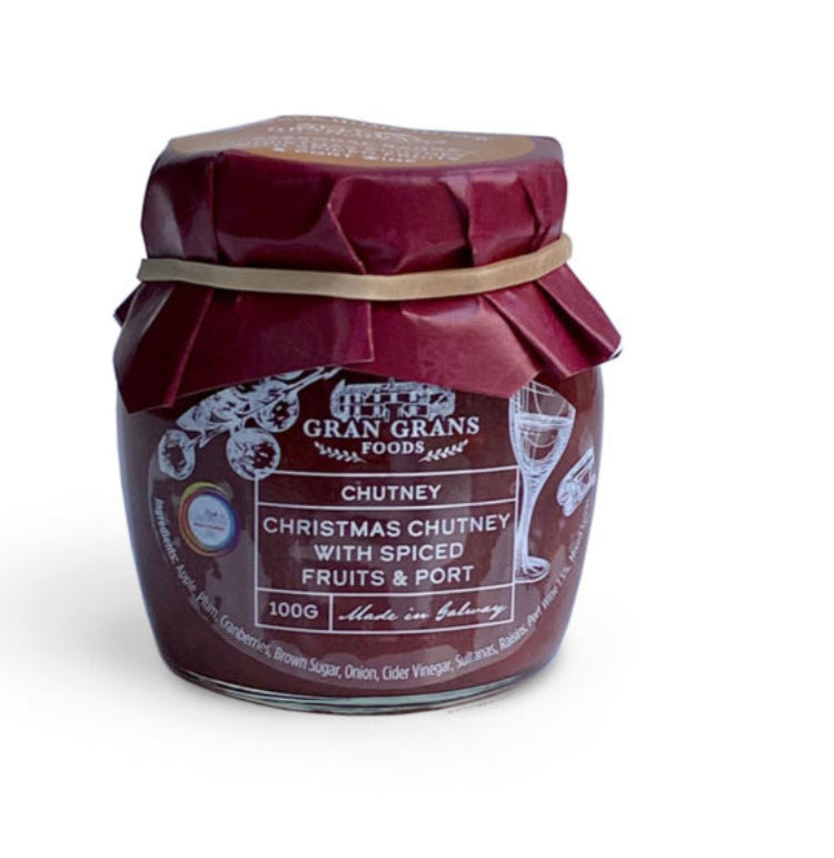 Mini Christmas Chutney with Spiced fruits and Port