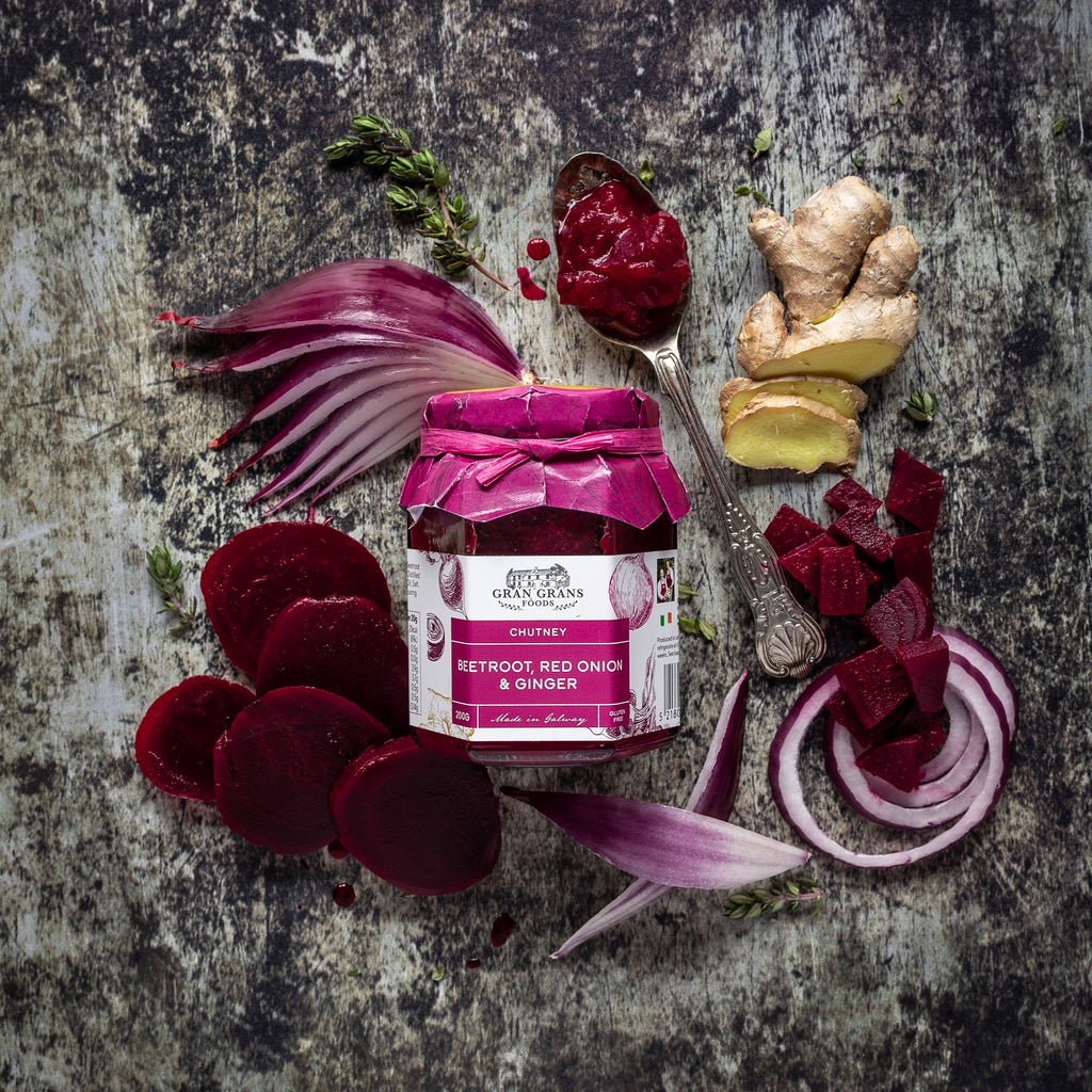 Beetroot, Red Onion & Ginger Chutney