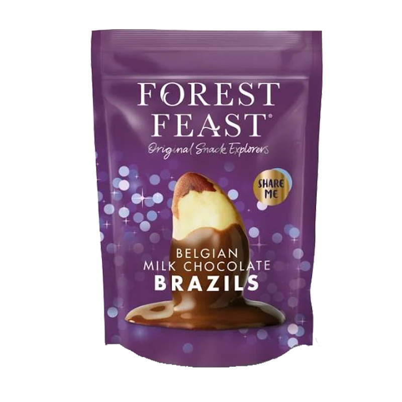 Forest Feast Milk Chocolate Brazils