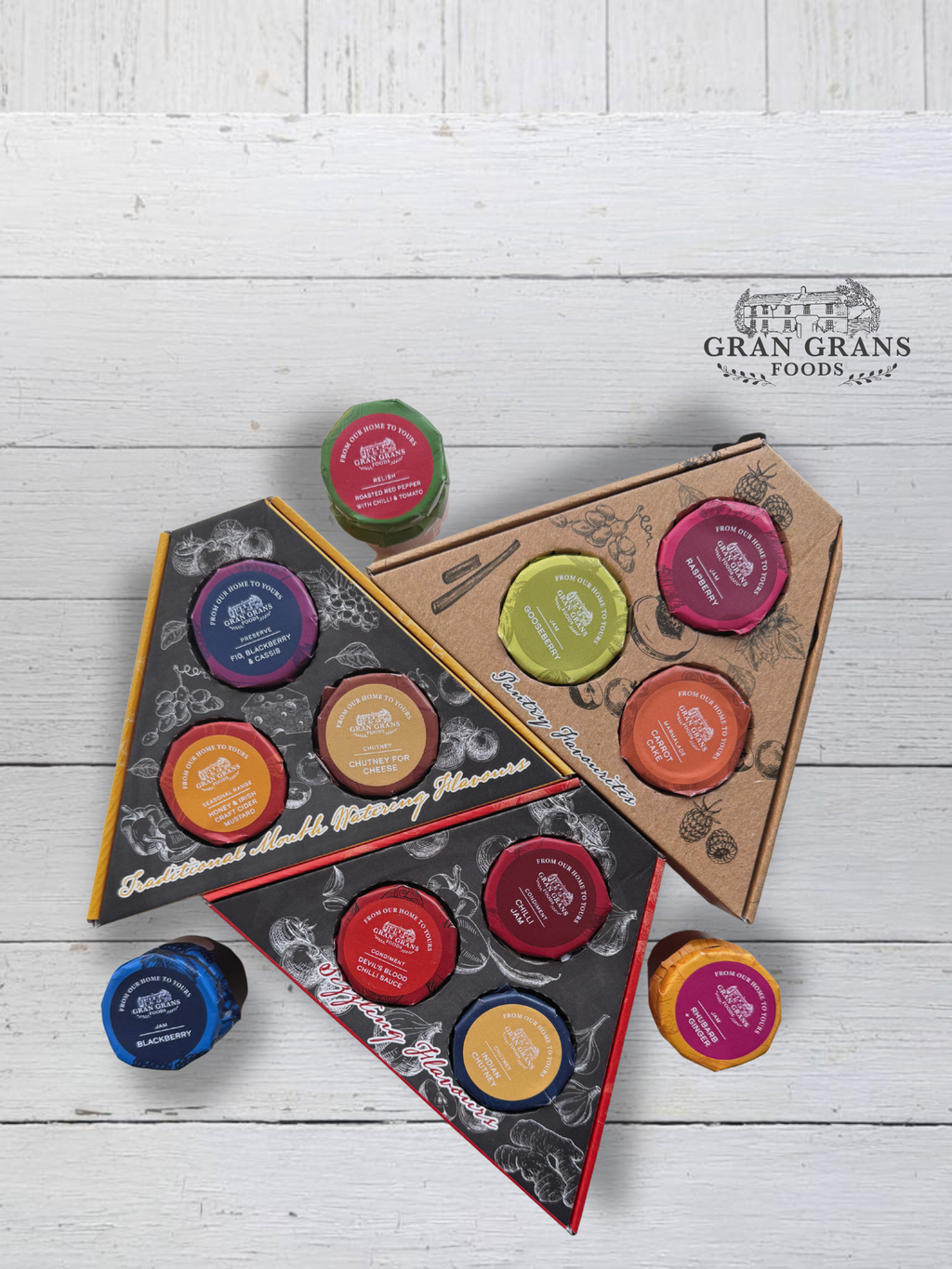 Cheese Platter Triangular Set