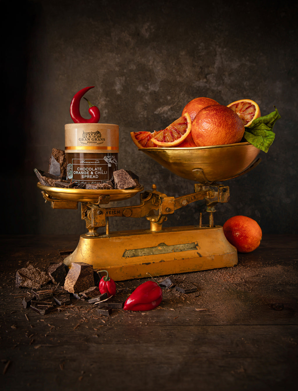 Chocolate, Orange & Chili Spread