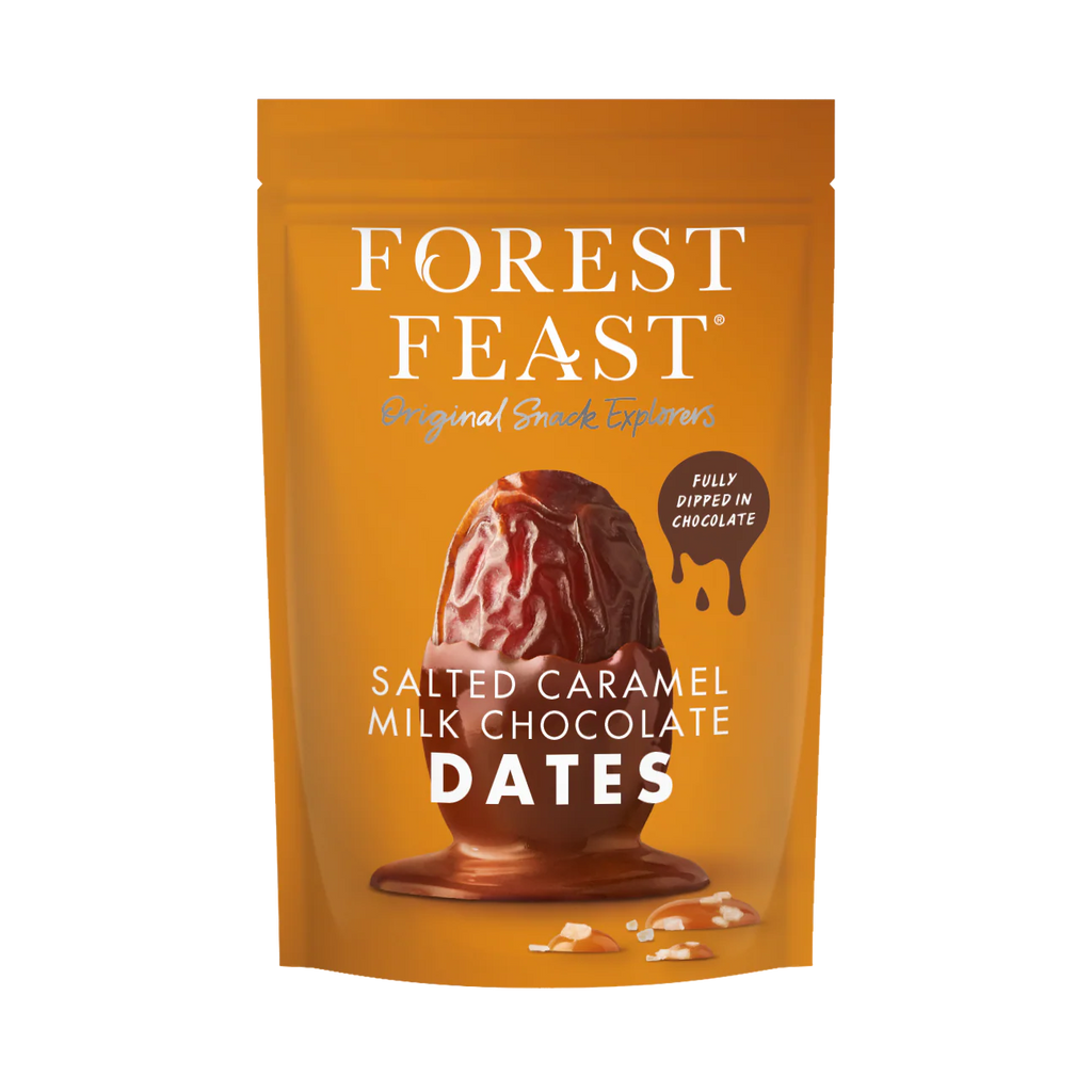 Forest Feast Salted Caramel Milk Chocolate Dates