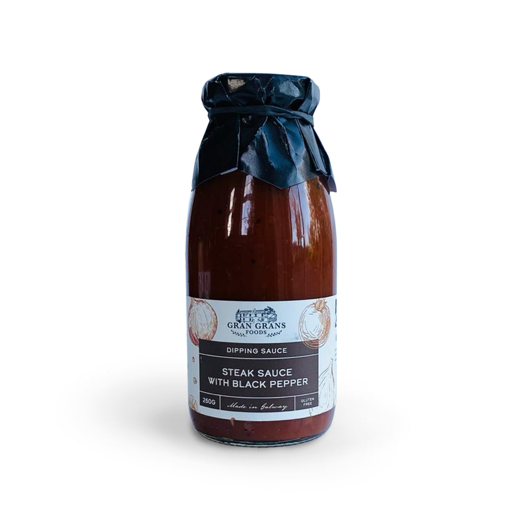 Steak Sauce with Cracked Black Pepper