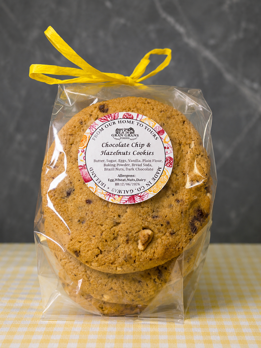 Gran Grans Chocolate Chip & Nut Cookies