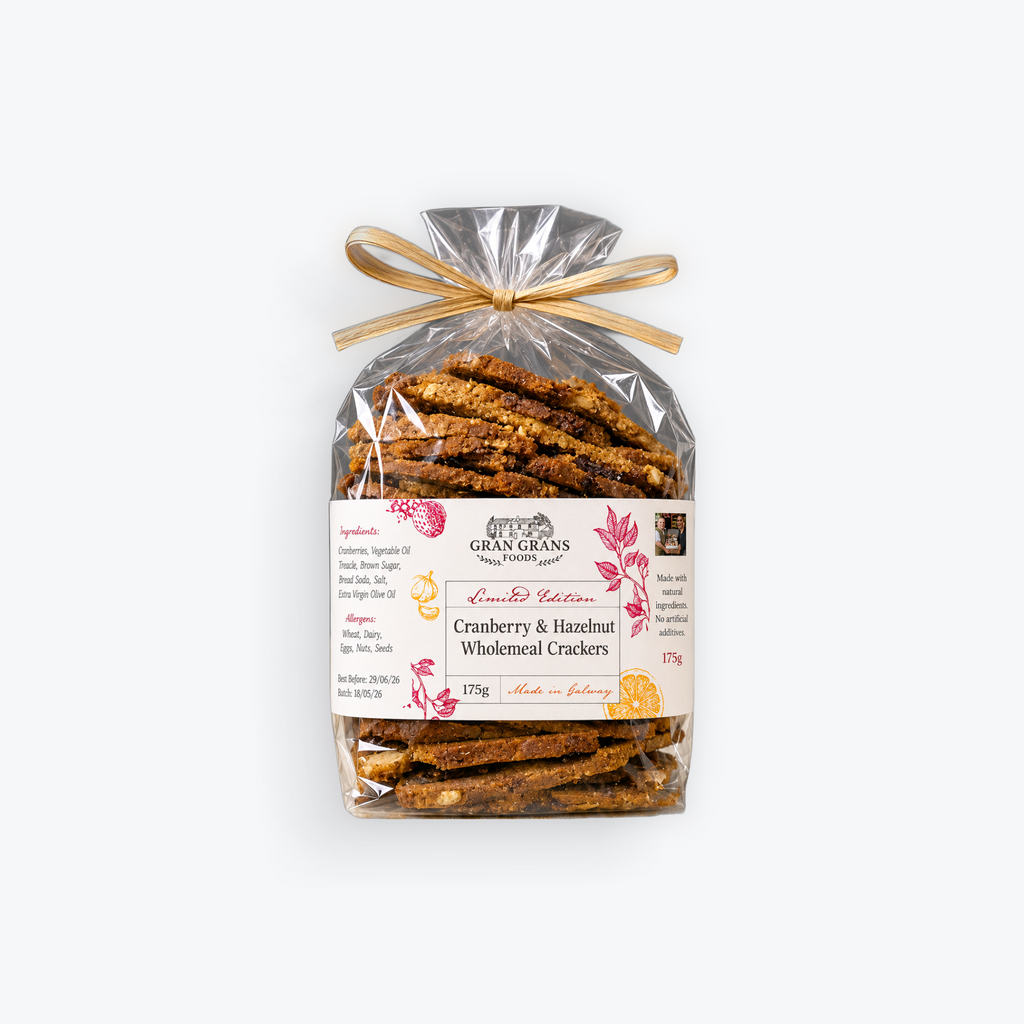 Gran Grans Cranberry & Hazelnut Wholemeal Crackers