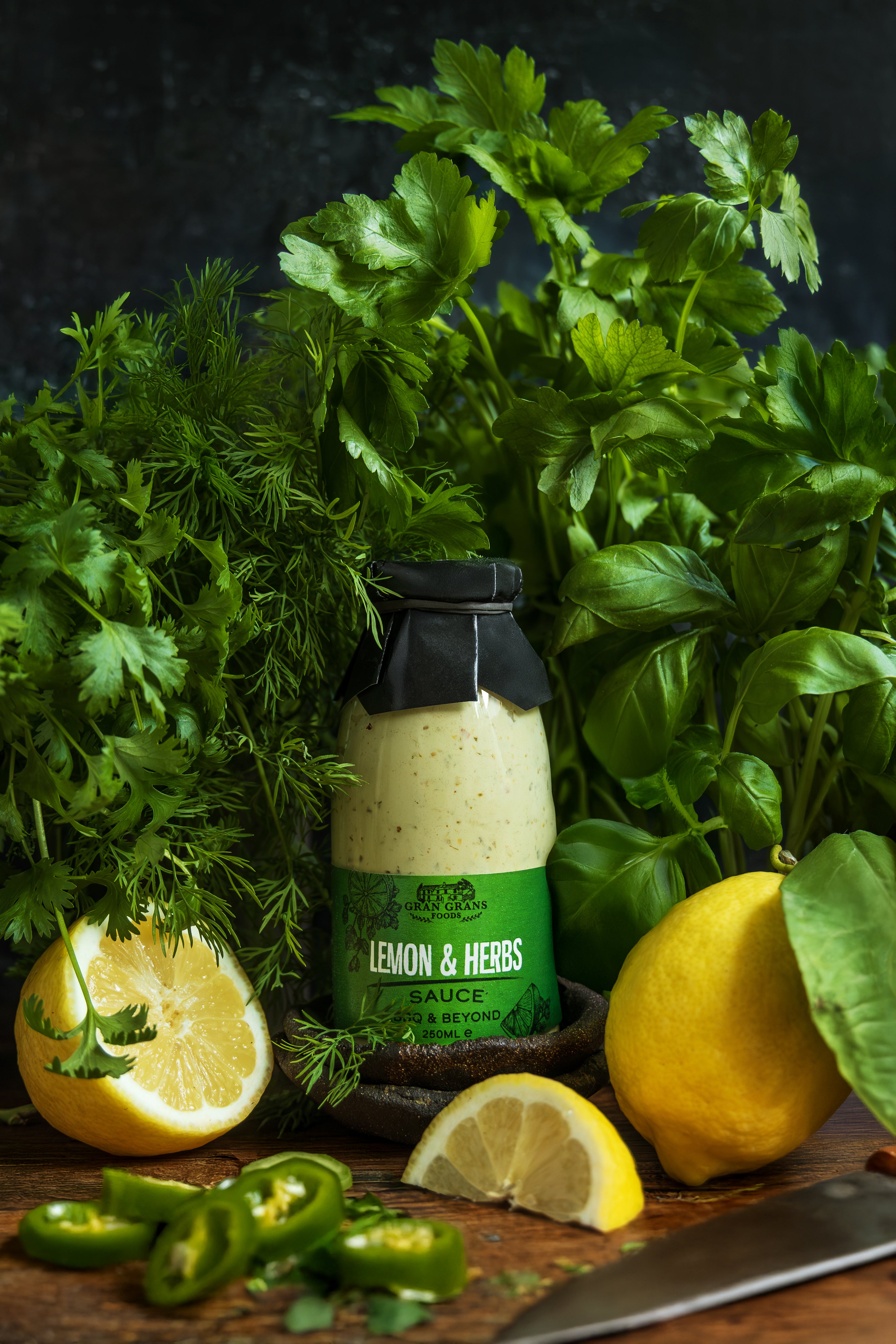 Lemon & Herbs BBQ Sauce