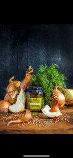 Gran Grans Pickled Onions with Dill