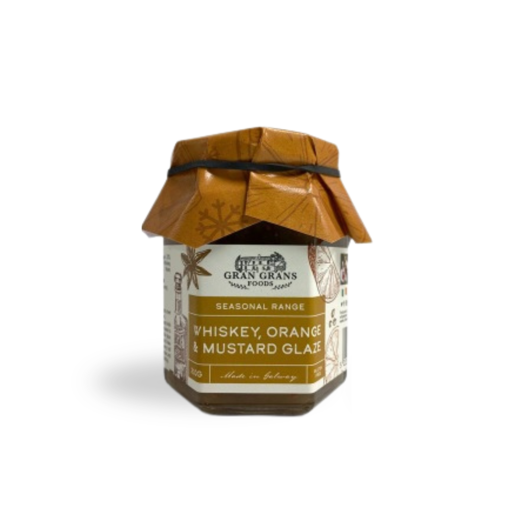 Whiskey, Orange & Mustard Glaze