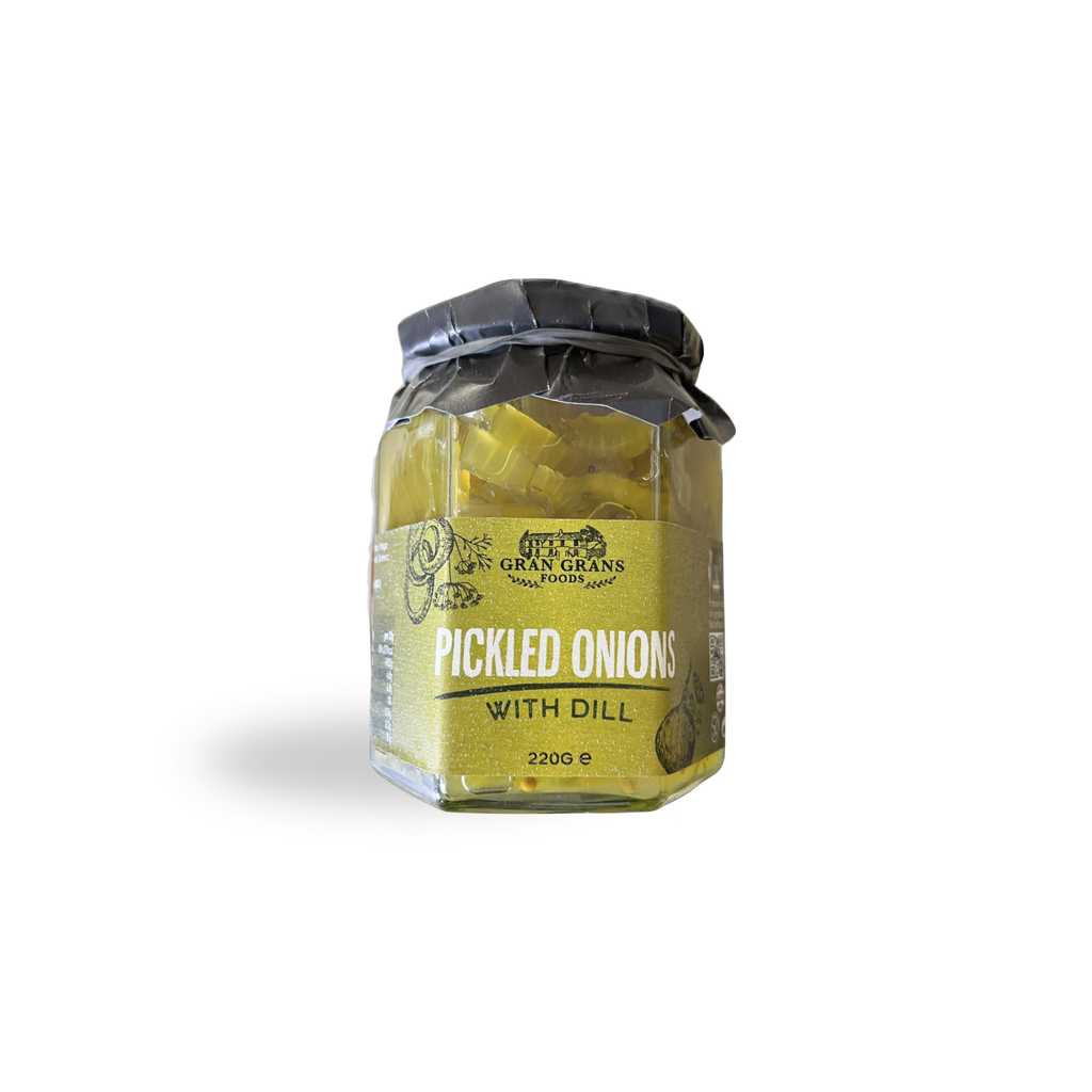 Gran Grans Pickled Onions with Dill